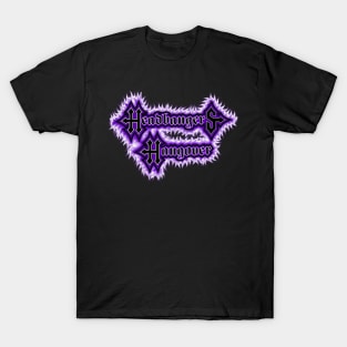 Headbanger's Hangover w/ Purple flames T-Shirt